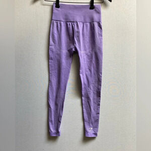 Gymshark seamless high waisted  lavender leggings Sz XS